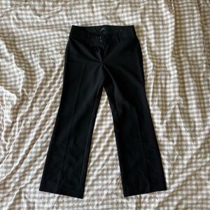 Loft Black Trouser Work Pants Size 6 Petite